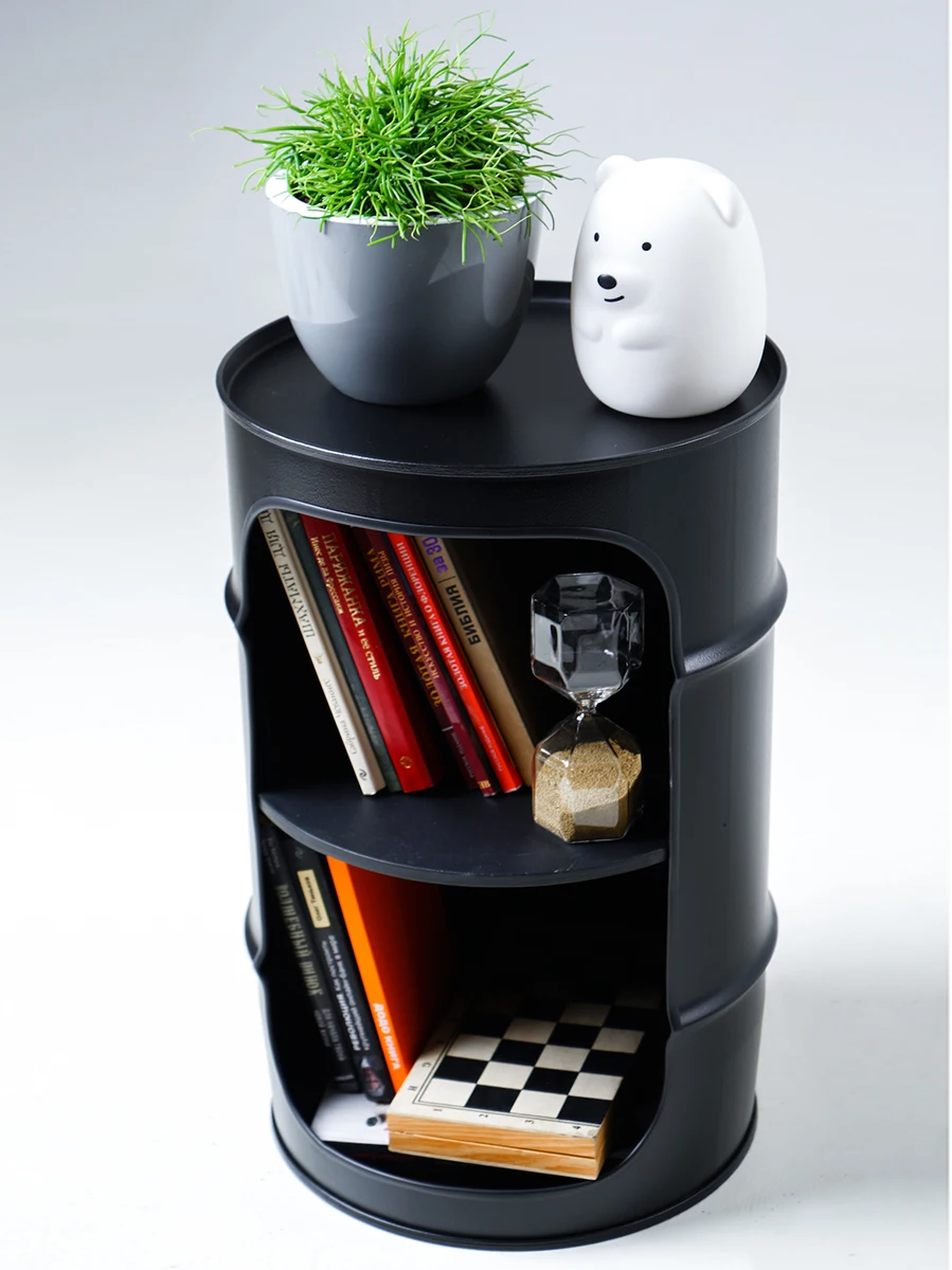 Декоративная бочка-шкаф XE black | Мебель