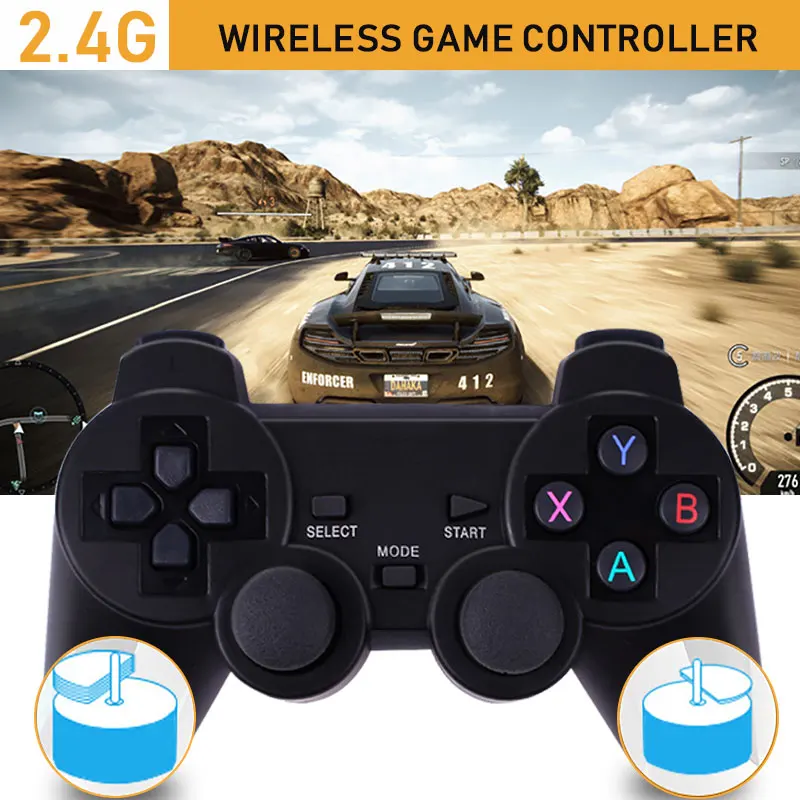 Cewaal Hot 2.4G Wireless Gamepad PC For PS3 TV Box Joystick Joypad Game Controller Remote Xiaomi Android | Игрушки и хобби