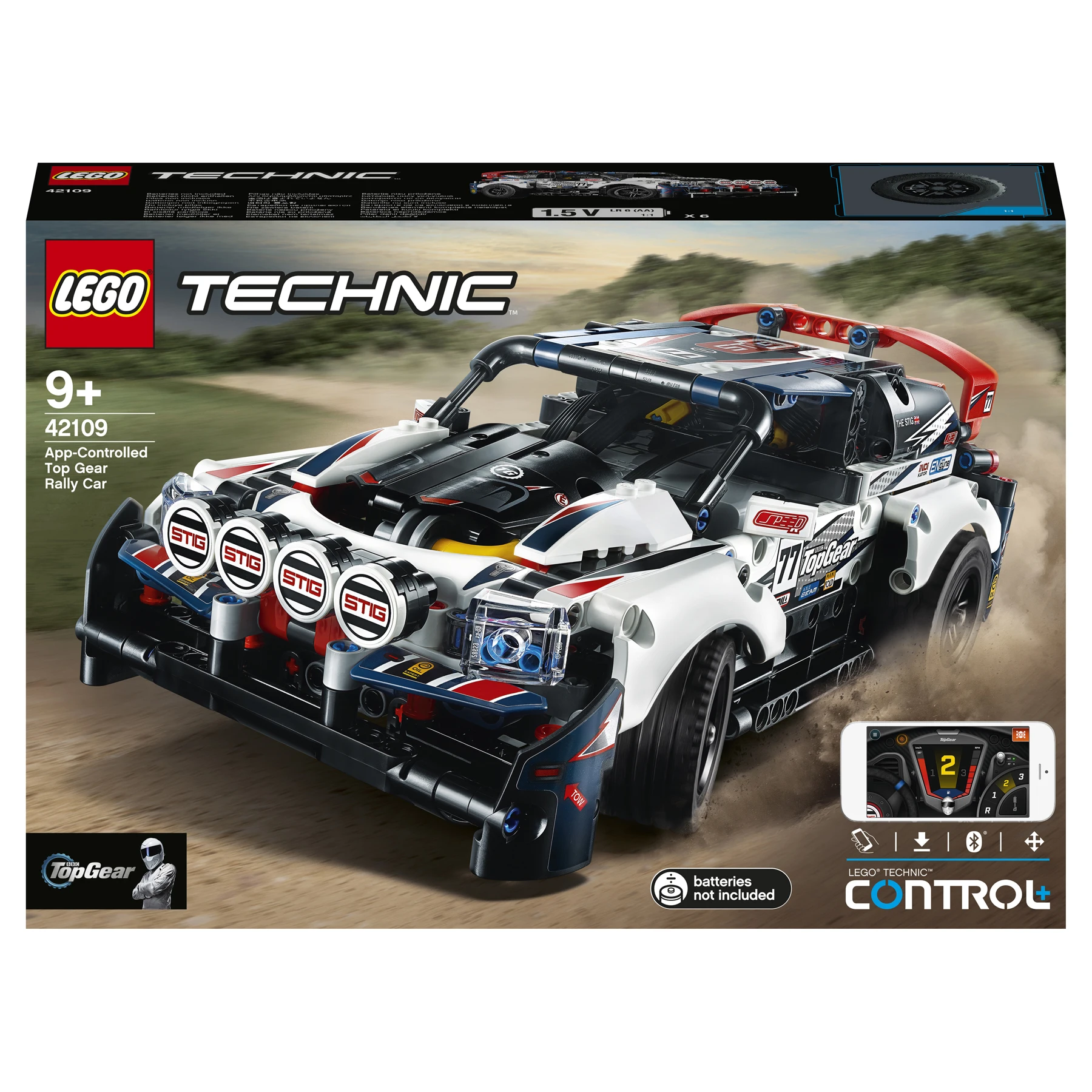 lego technic 42109 top gear rally car