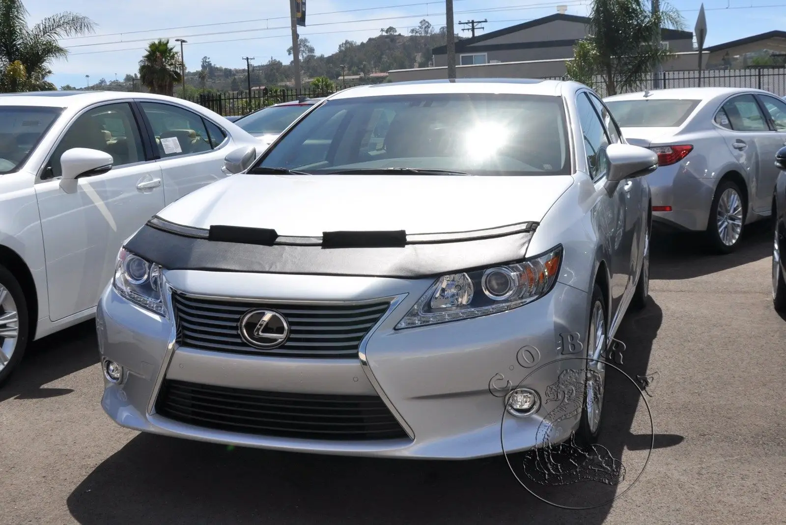 

Hood Bra Cover Bonnet Mask Fits For Lexus ES 2013-2018 / ES350 Car Protector Stone Guard Tuning Parts Accessories