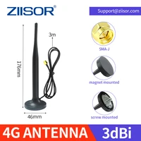 4g antenna sma male wifi for router lte 3g signal booster mounted with magnet omnidirectional screw fixing antenne