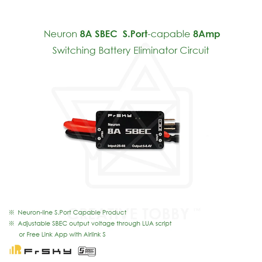 FrSky Neuron 8A SBEC S. Порт совместимая батарея|Детали и аксессуары| |