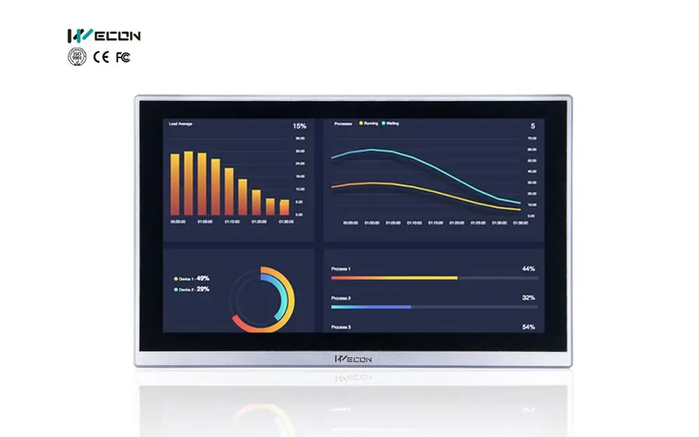 Wecon PI HMI 15 дюймов builtin webscada (PISTUDIO) с алюминиевым корпусом | Компьютеры и офис