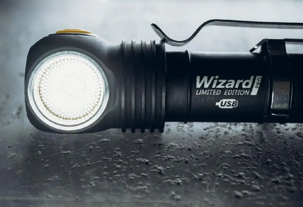 Фонарик Armytek Wizard Pro Nichia теплый светодиодный фонарик USB Перезаряжаемый