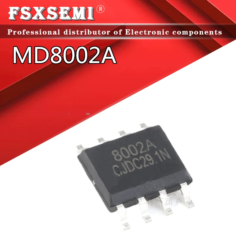 

10 шт. MD8002A SOP8 MD8002 SOP 8002A SMD TC8002D FM8002 TC8002 CKE8002B NS8002 SOP-8 8002, двойные транзисторы IC