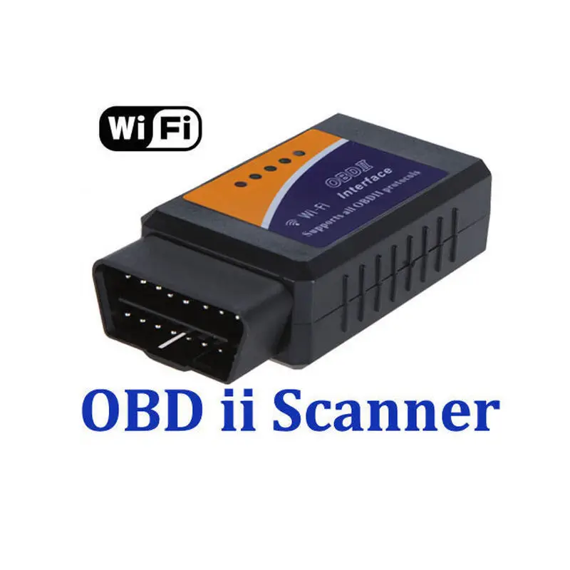 Сканер для диагностики автомобиля Wi-Fi ELM327 (OBD OBD2 адаптер прибор) чип PIC18F25K80 версия v