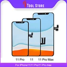 ЖК-дисплей и сенсорный OLED экран Ori OEM для iPhone 11 11 Pro Max, с 3D Touch, полная замена в сборе, без битых пикселей