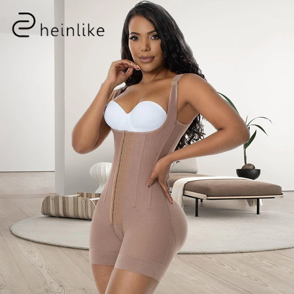 

Women Postpartum Repair Open Chest Corset Waist Trainer Butt Lifter Charming Curves Shapewear Skims Shapers Fajas Colombianas