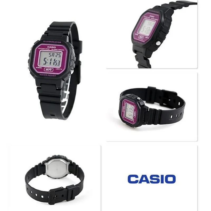 Женские Оригинальные часы Casio в стиле ретро водонепроницаемые цифровые