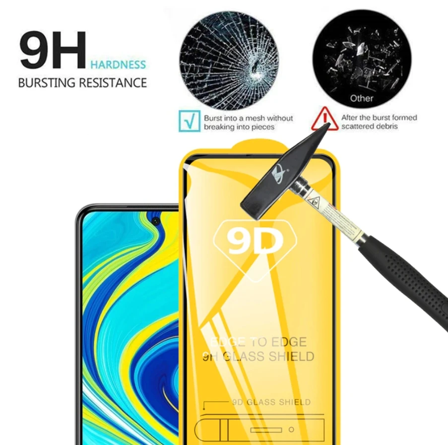 3 шт. Защитное стекло для POCO X3 / PRO NFC M3 M2 X2 F2 | Мобильные телефоны и аксессуары