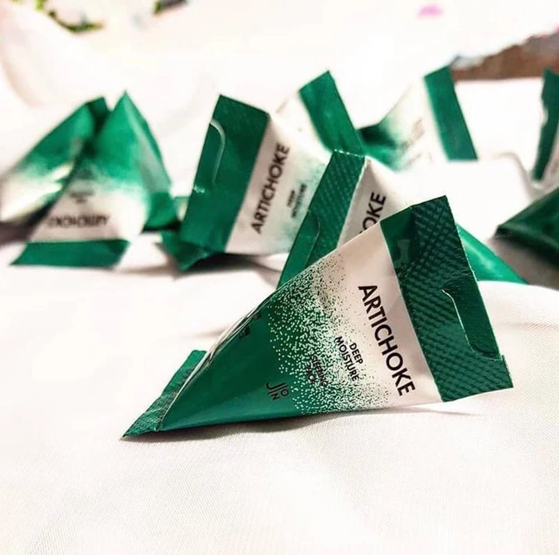 Набор (4шт) Ночная восстанавливающая маска для лица J:ON Artichoke Deep Moisture Sleeping Pack 5мл