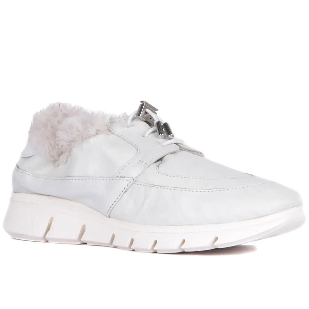 Изготовление на заказ-белая повседневная женская обувь |