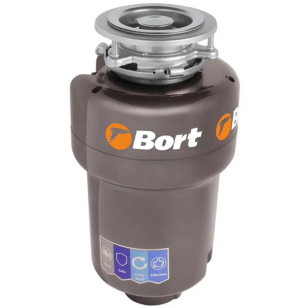 Измельчитель отходов Bort TITAN 5000 (Мощность 560 Вт / 0.75 л.с 3200 об/мин объем камеры 1.4 л