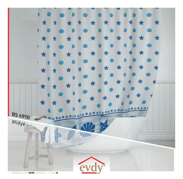 

EVDY SHOWER CURTAIN 4910 MDYE 434635372