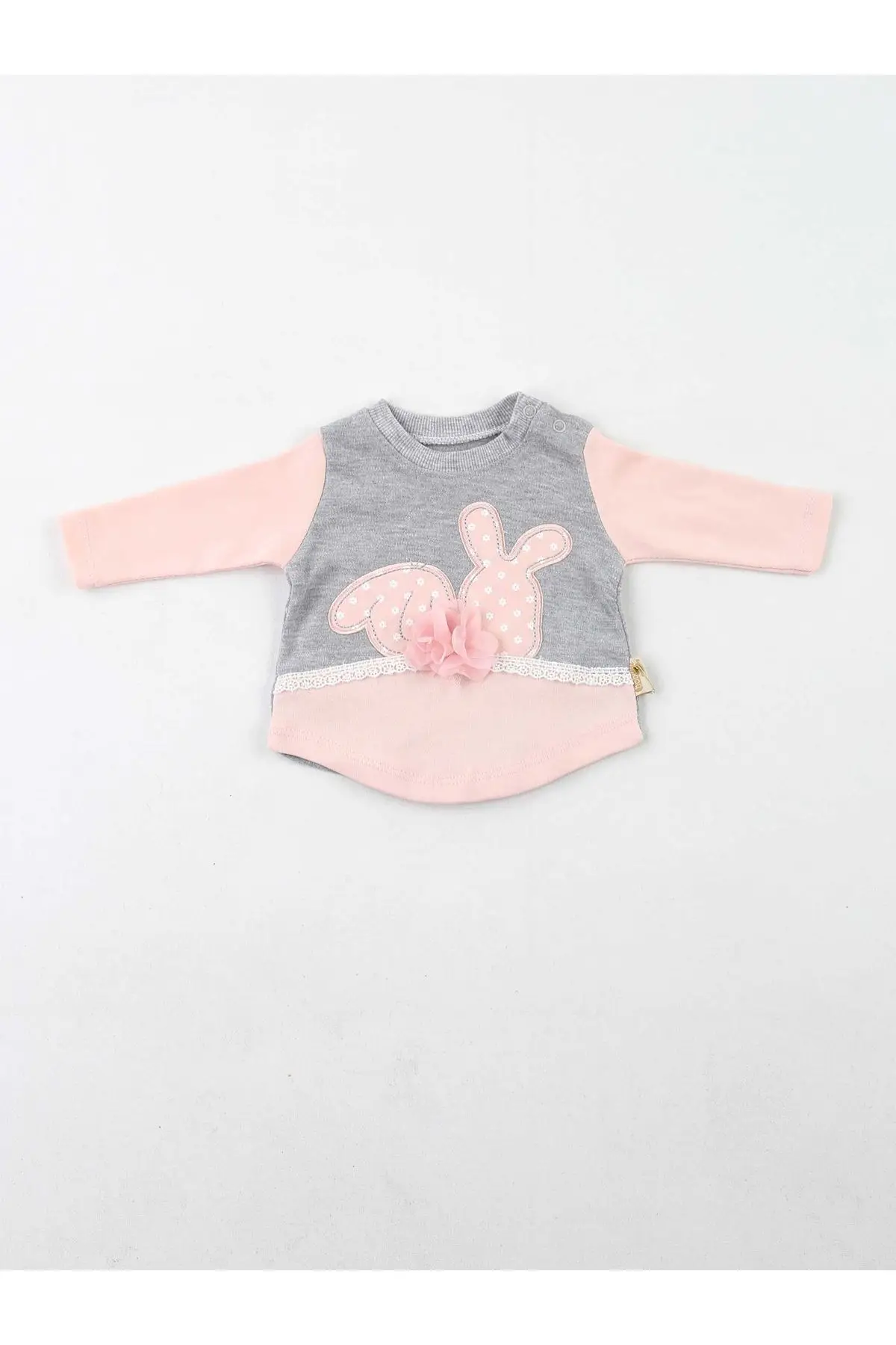 Серый сезонный костюм для маленьких девочек|Комплекты одежды| |