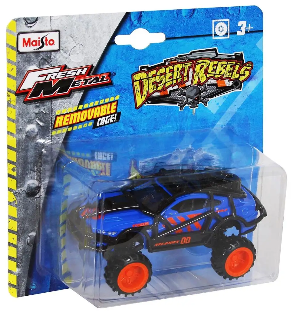 Maisto &quotFM Desert Rebels Ford Mustang GT 2015 Blue 1:32 | 25208&quot Металлическая модель|