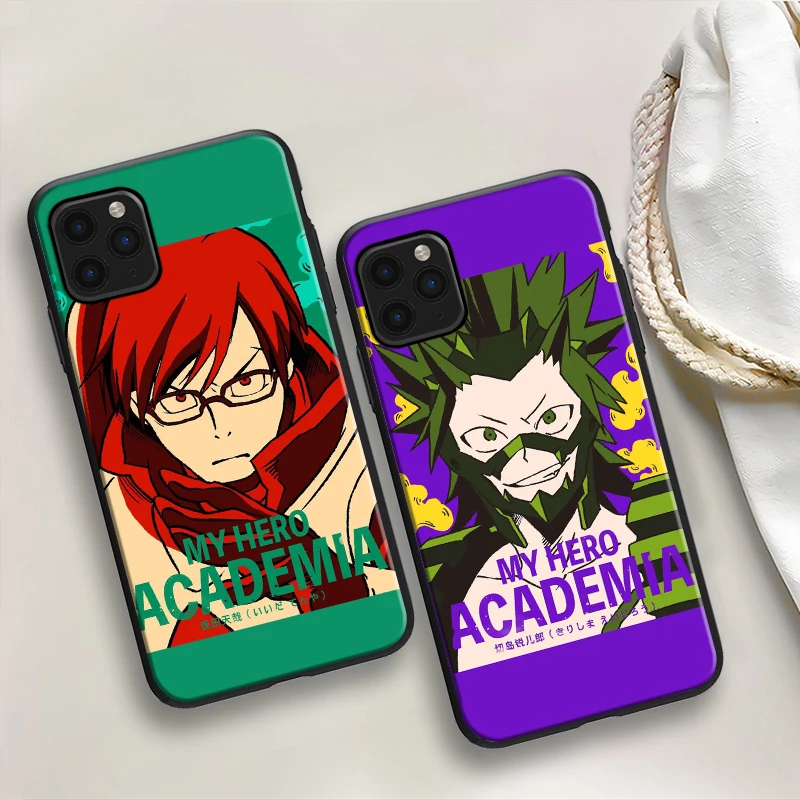 

Phone Case For iPhone 6 6S 7 8 X XS XR XS Max 11 12 13 SE 2020 Anime My Hero Academia Deku Bakugou Boku No Hero Academia Cover
