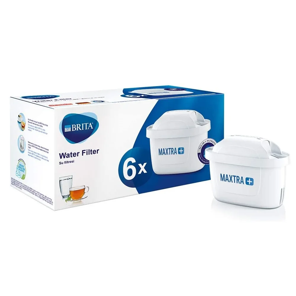 Фильтр для воды BRITA MAXTRA + Plus 6 шт./упаковка белый фильтр очистки воды|Водяные