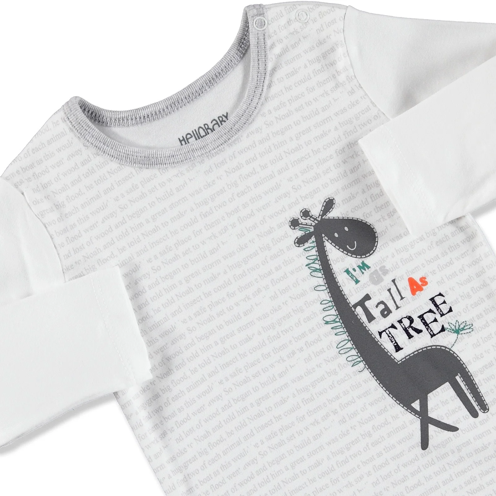 Ebebek HelloBaby/Вечерние боди с длинными рукавами для малышей |