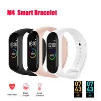 m4 smart digital watch bracelet for men female with heart rate monitoring running pedometer calorie counter health sport tracker