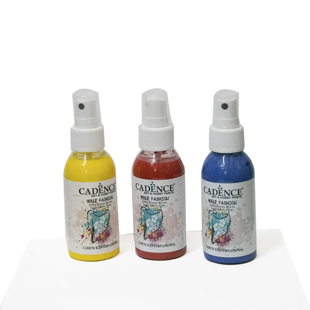 

Cadence Spray Fabric Paint Triple Set 3 Professional School Home Decoration Renovation T-Shirt Shirt Pants Curtain All Kinds Of
