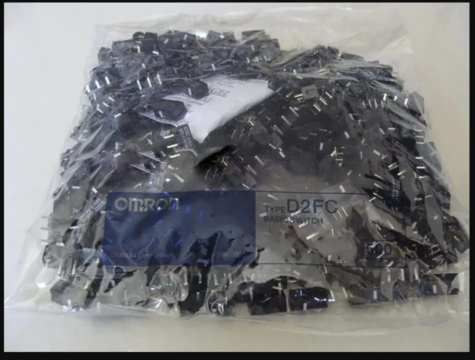 D2FC F 7N 5M микропереключатель для мышек оригинал OMRON China 1001|Аксессуары мышей и