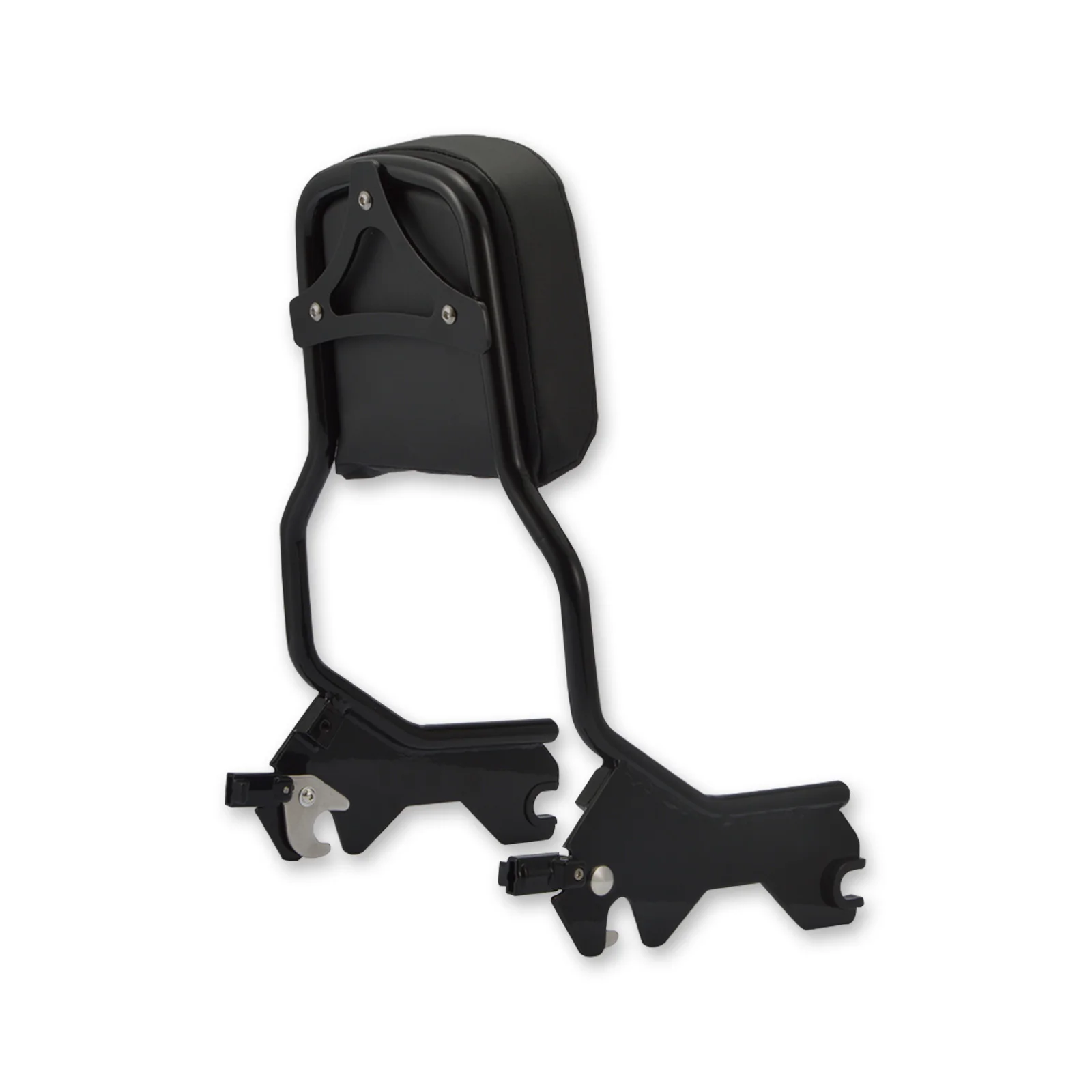 Черная Съемная стандартная высота спинка для пассажира Wsen Harley 2018-UP Softail FLDE FLHC FLHCS