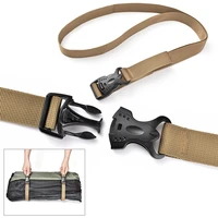 2 5cm nylon luggage strapping with double safety buckle cargo strapping rope outdoor travel camping tactical backpack accessory