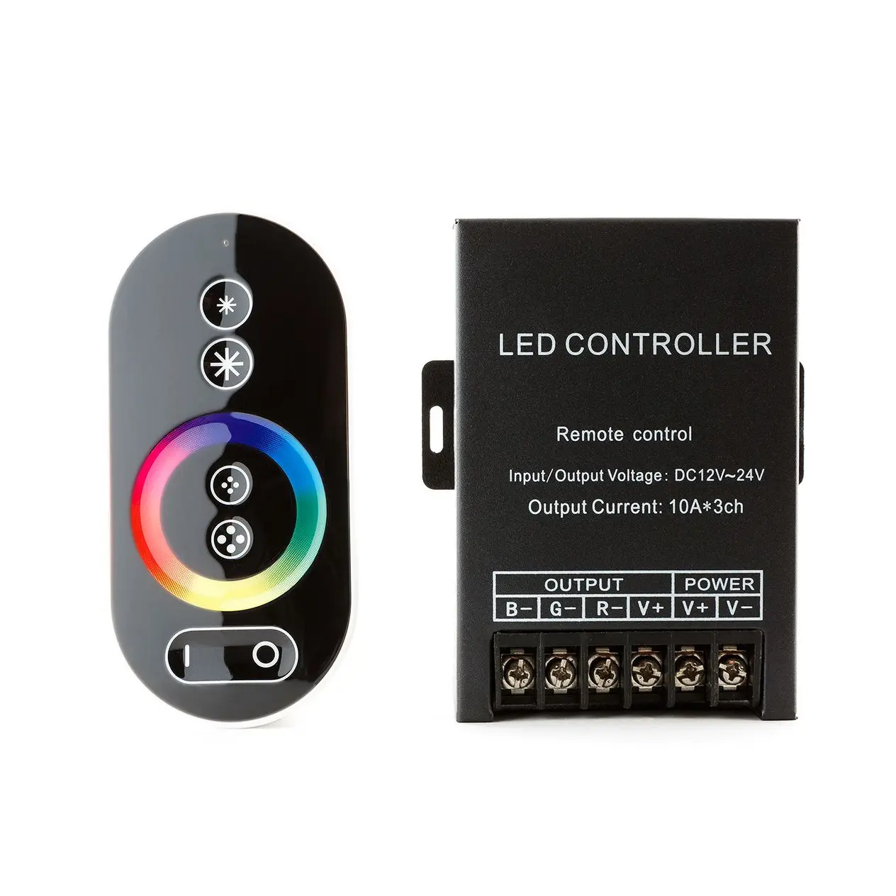 Контроллер LC34 с сенсорным пультом 12V/24V 360W/720W|Светодиодные панели| |