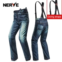 nerve men motorcycle jeans grayblue detachable thermal liner motorcycle pants ce protection armor riding wear motorcycle gear