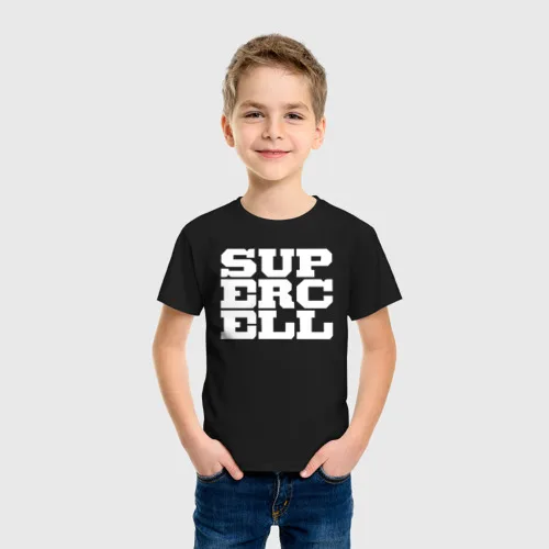 Детская футболка хлопок SUPERCELL |