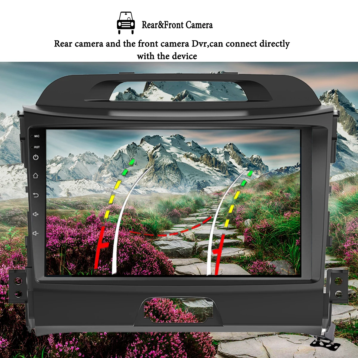 

Автомагнитола мультимедийный DVD-плеер Android 12 2Din GPS навигатор монитор для KIA Sportage 2011-2015 рекордер стерео 8G + 128G головное устройство