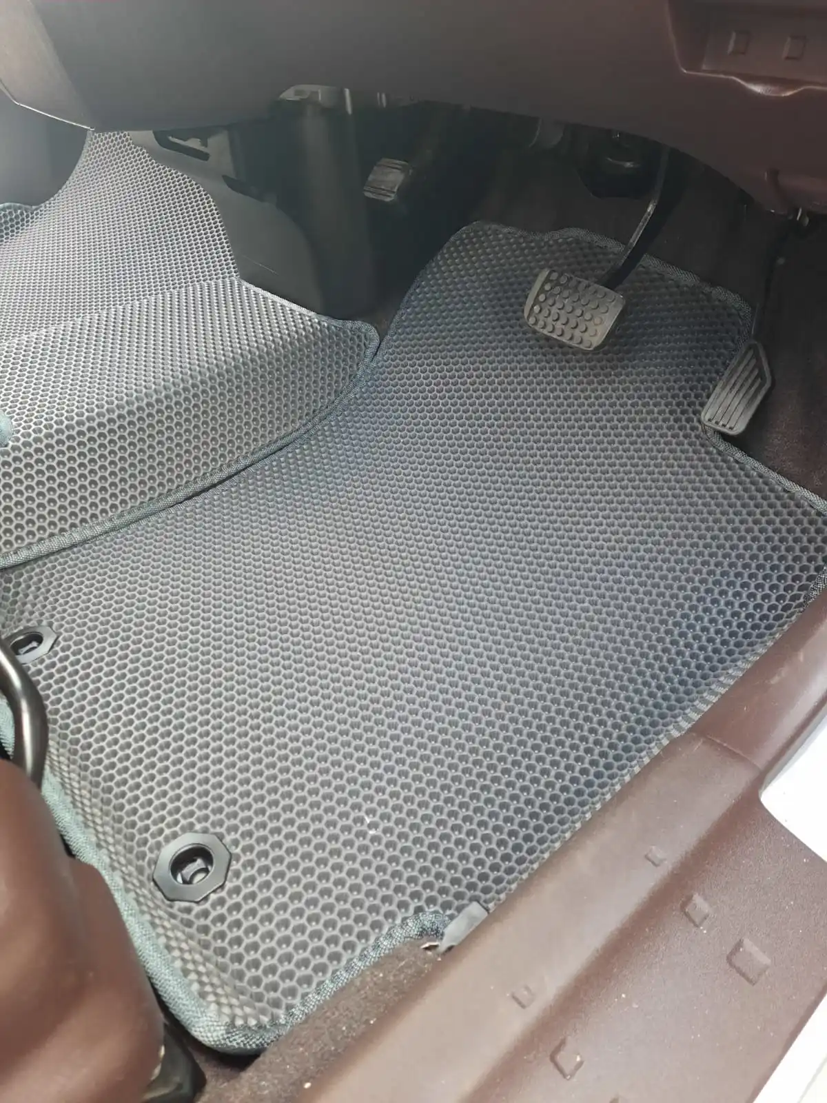 Коврики Eva с бортами на Toyota Passo 2 Пассо (2010 - 2016) автомобильные коврики Ева Эва 3D