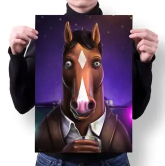 Плакат Конь БоДжек BoJack Horseman №2 А2 | Дом и сад