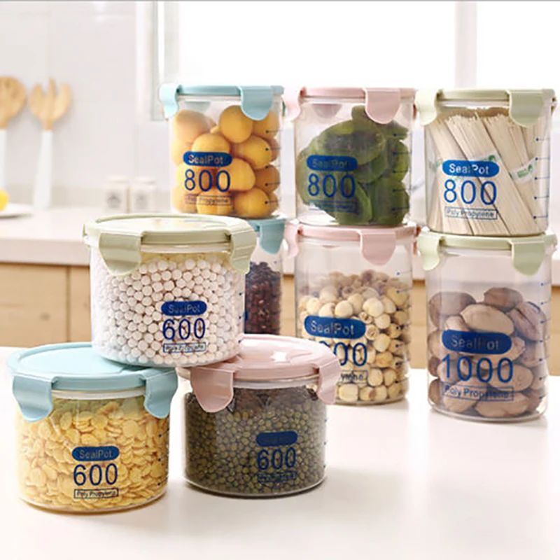 1 шт. большая емкость коробка для хранения еды сухие сушеные зерновые макароны