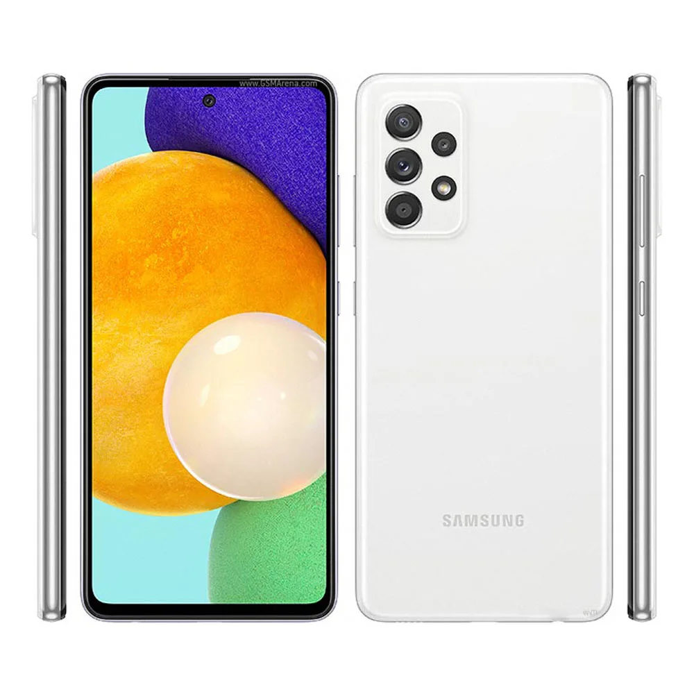 

Samsung Galaxy A52 5G A5260 Dual Sim 6.5" 8GB RAM 128/256GB Octa Core Snapdragon 4 Camera NFC Original Cell Phone Refurbished
