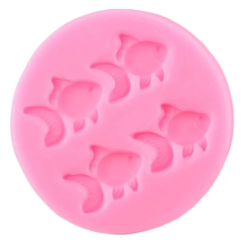 Fish Pond Koi силиконовые формы для приготовления конфет глина шоколадное печенье