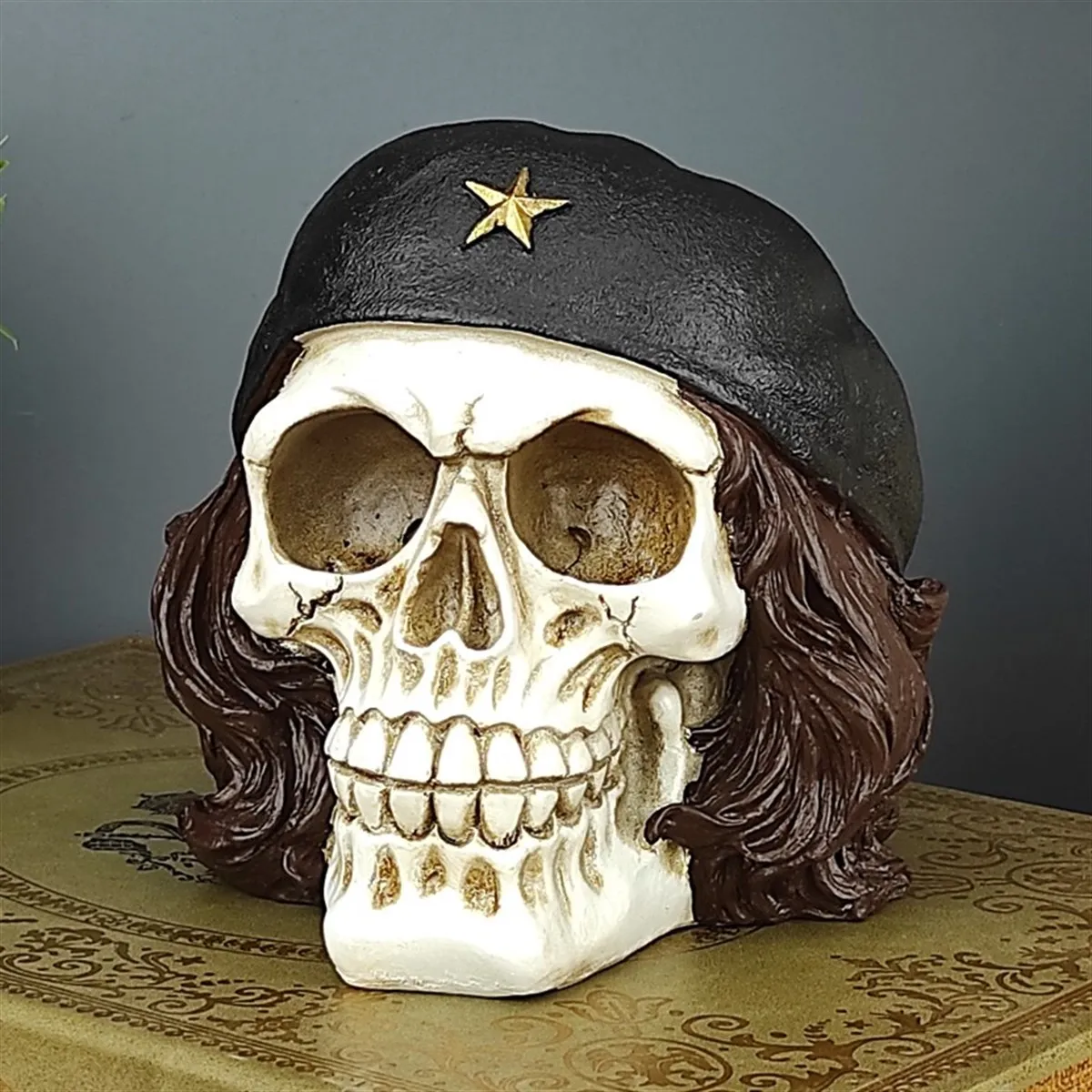 

Skull Skeleton Statue Decoration Sculpture