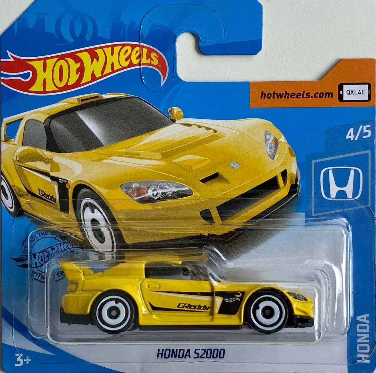 

Hot Wheels 2020 Honda 4/5 Honda S2000