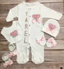 Комбинезон с короной и стразы MIYOCAR, для детей 0-6 месяцев, S6-C