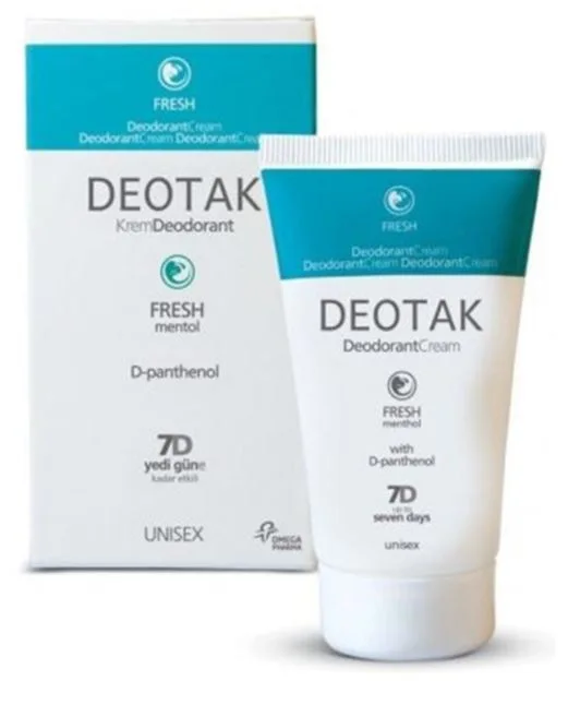 

Дезодорант-крем DEOTAK Fresh 35 мл 437276605