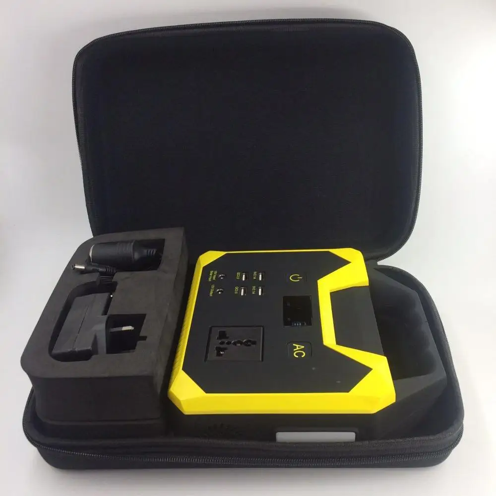 Портативный Мощность станция 150Wh AC DC Солнечные генераторы 220V аварийное освещение