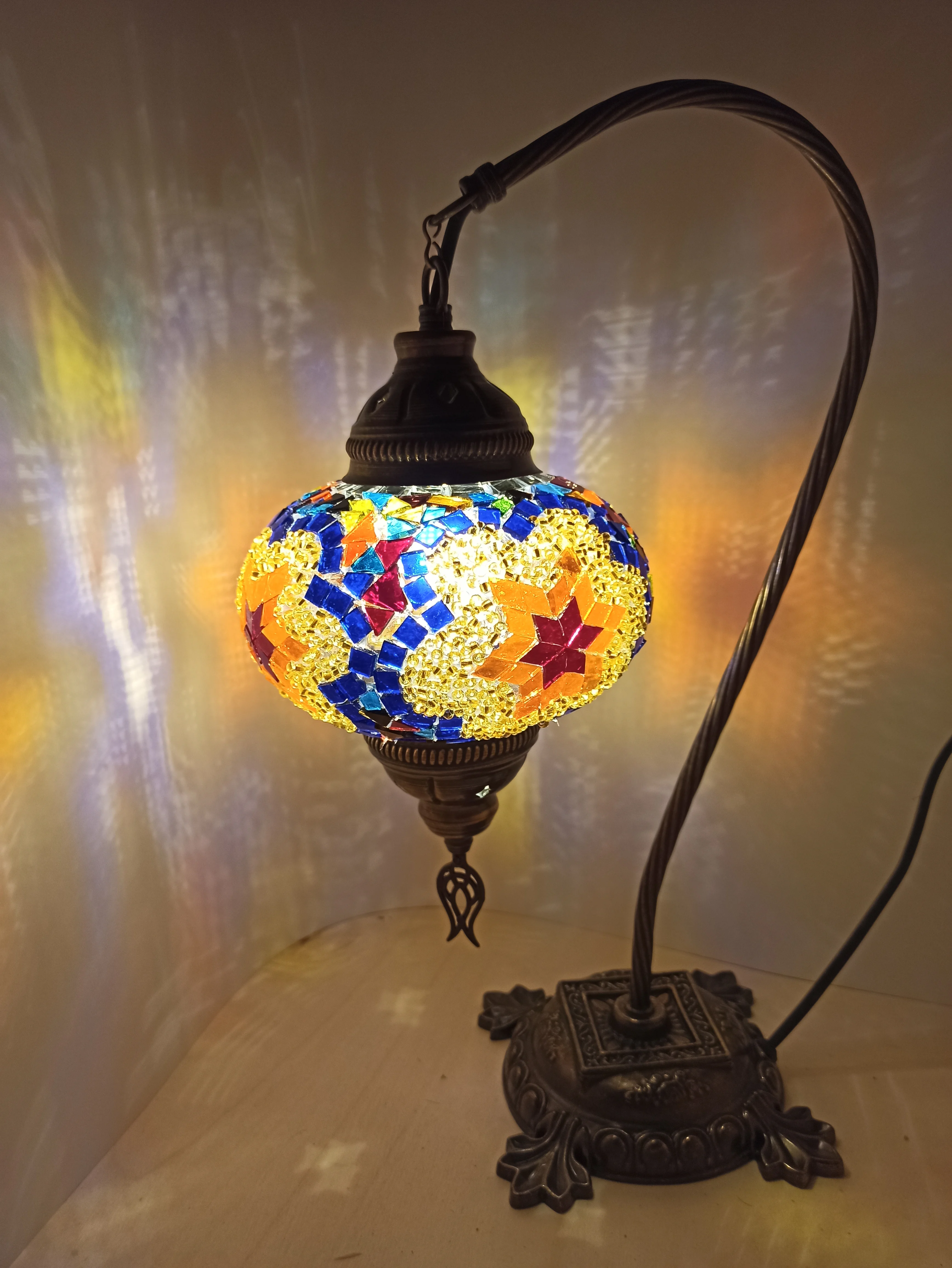 Турецкая искусственная мозаика ручной работы в стиле арт-деко | Освещение