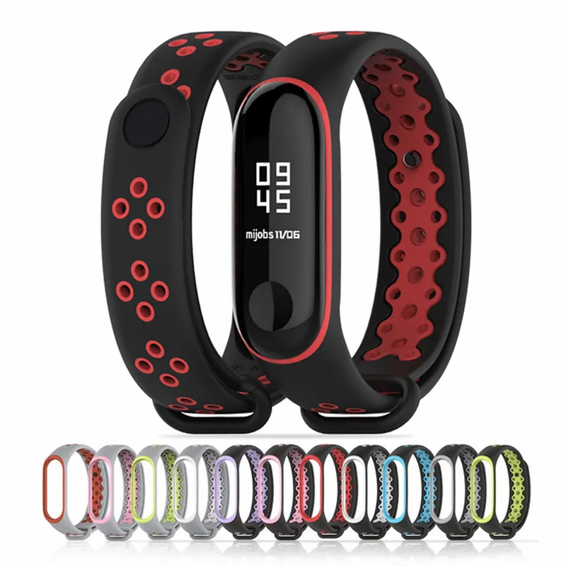 Браслет ремешок для Xiaomi Mi Band детей 4 5 6 Часы Smart Watch Sport Ремешок силиконовый