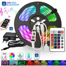 Цветная (RGB светодиодный ленты 5 м 10 светильники для детской