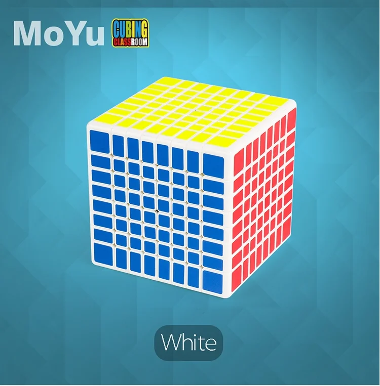 Moyu MoFangJiaoShi MF8 8x8x8 магический куб MF8 8x8 скоростной куб кубинг классная обучающая игрушка Moyu 8x8 головоломка волшебный куб