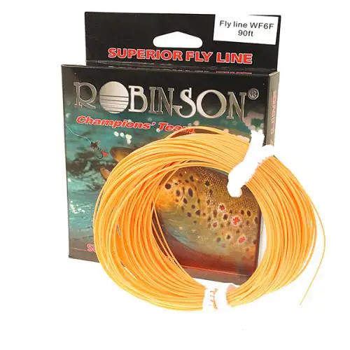 Cord нахлыстовый Robinson fluo orange wf3f floating 27 m... Poland 58-a1-wf3 | Fishing Lines
