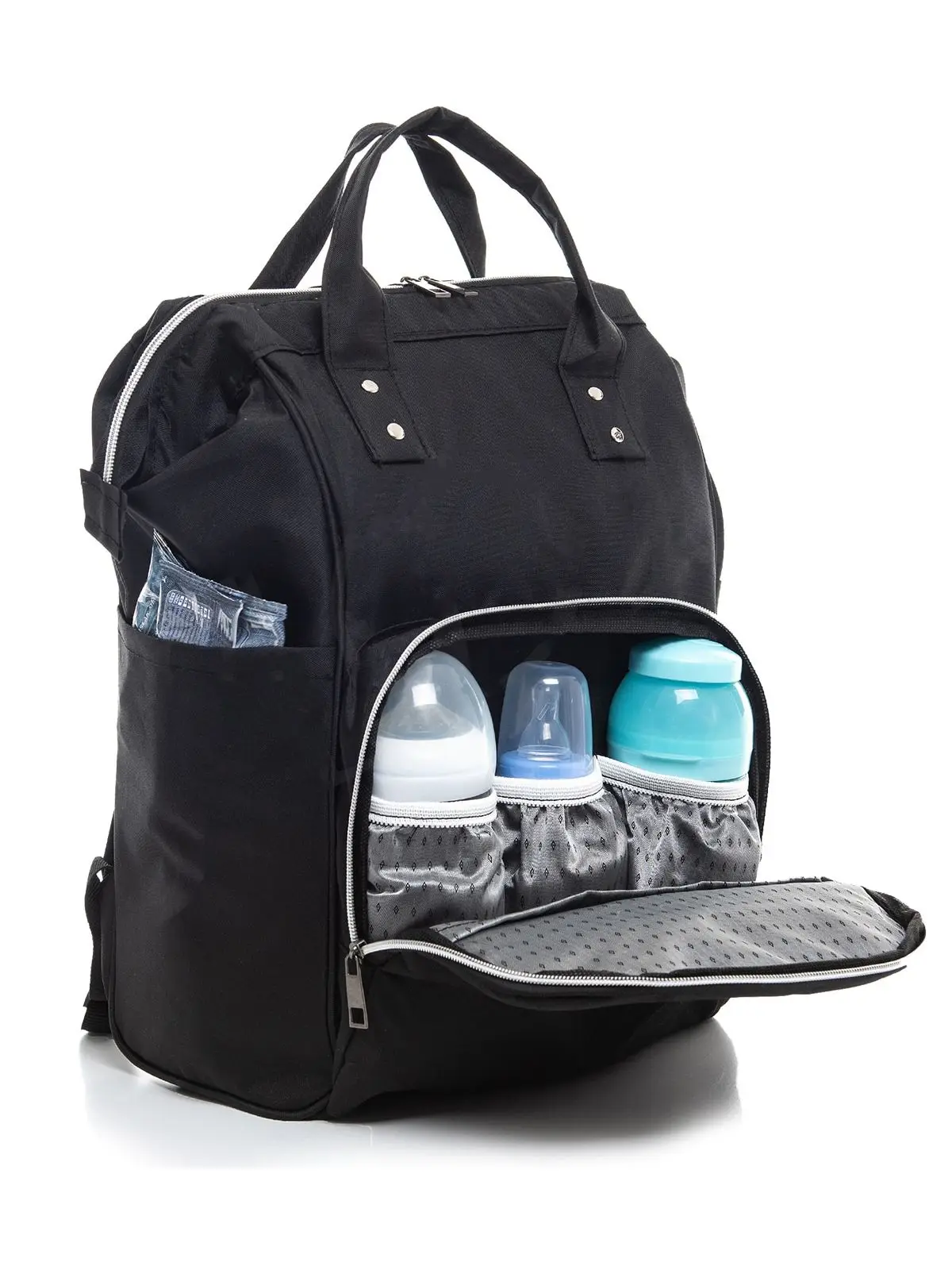 Diaper Bag Large Capacity Mom Baby Backpack Multi Function Waterproof Durable Fabric Child Care Products Origin Turkey