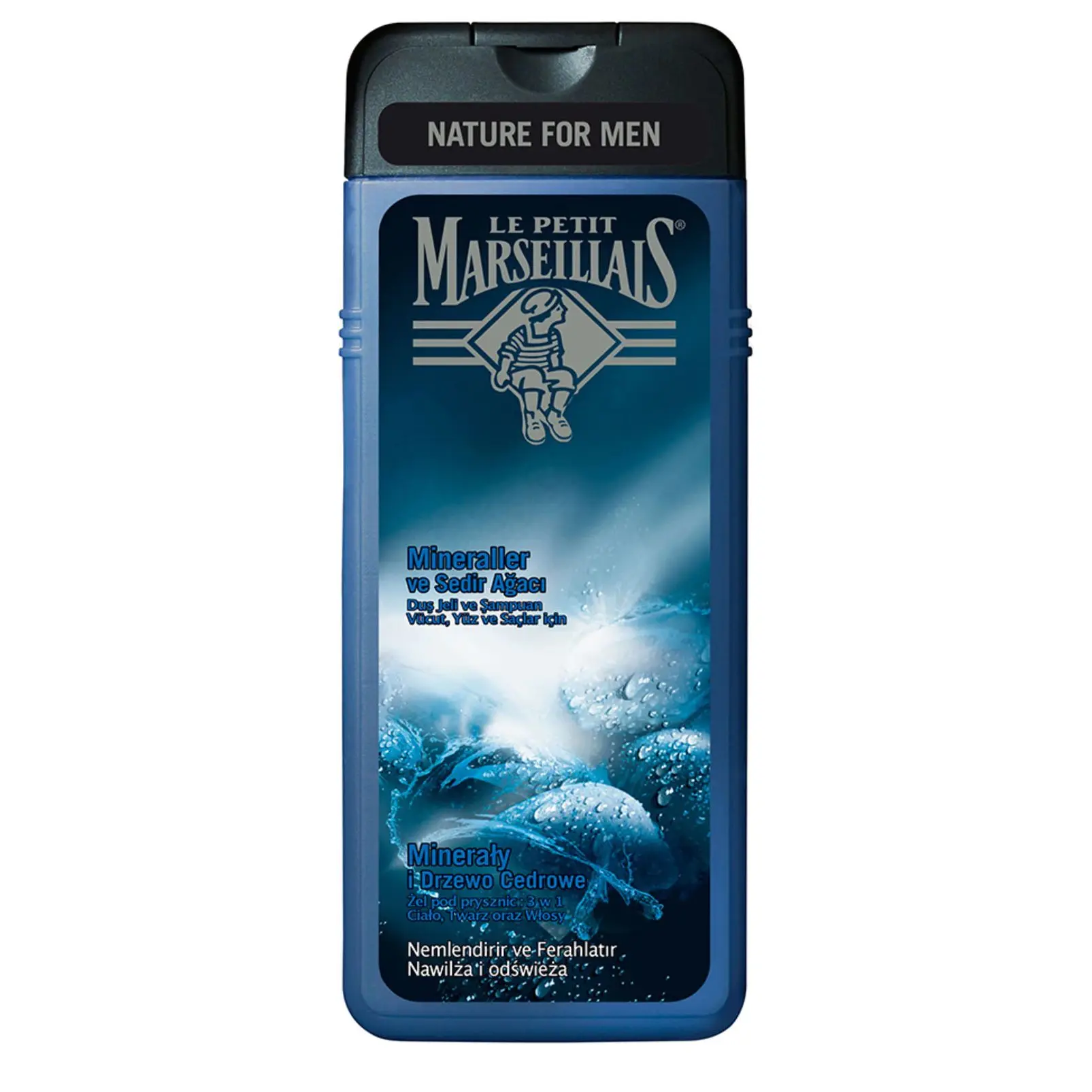 

Le Petit Marseillais Men Minerals And Cedar Tree Shower Gel 400 Ml In Your Bathroom A Delightful Body Cleaning Deneyimi İçincut