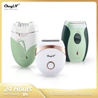 Женский эпилятор CkeyiN, профессиональное дамское устройство для удаления волос, женское бритвенное устройство, перезаряжаемый триммер для лица, бикини, ног, электрическая бритва